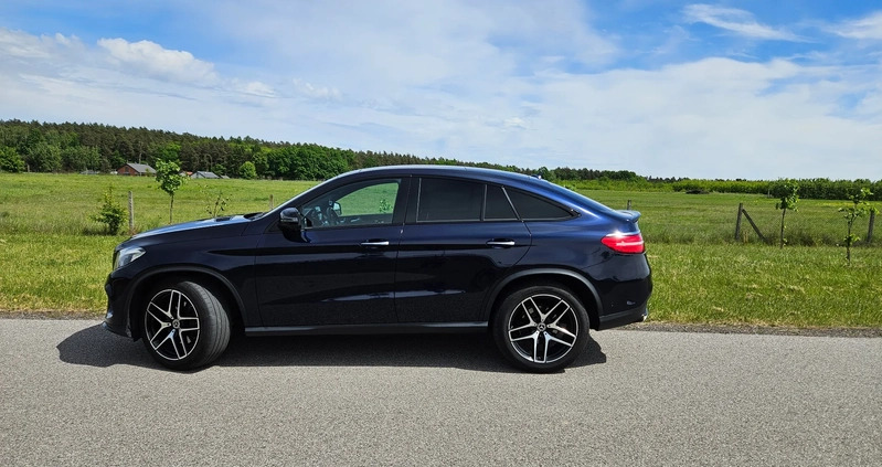 Mercedes-Benz GLE cena 199900 przebieg: 146000, rok produkcji 2019 z Zduny małe 277